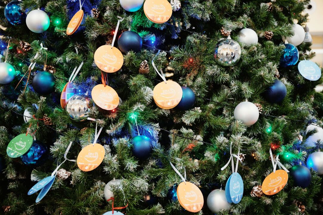 «Елка желаний» в Вышке: маяк добра и света